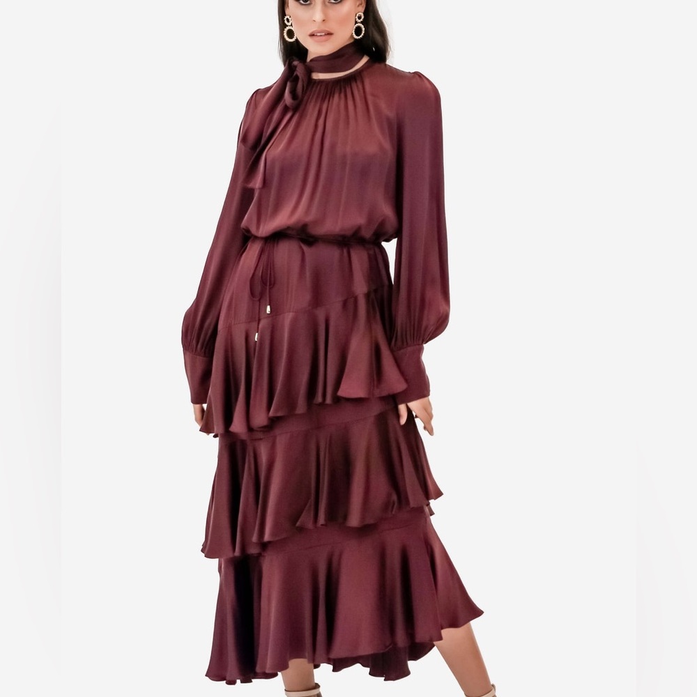 Silk Zimmermann Dress With Belt